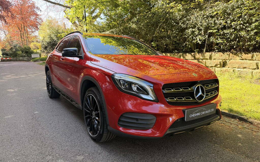 Mercedes-Benz GLA Class 2.1 Gla220d Amg Line Premium 7G-dct 4Matic Euro YH18TPG Red #4