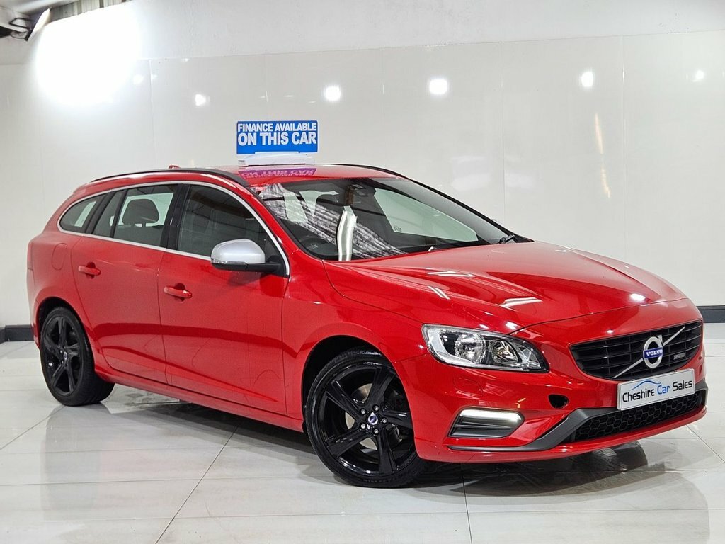 Volvo V60 1.6L R-design Red #2