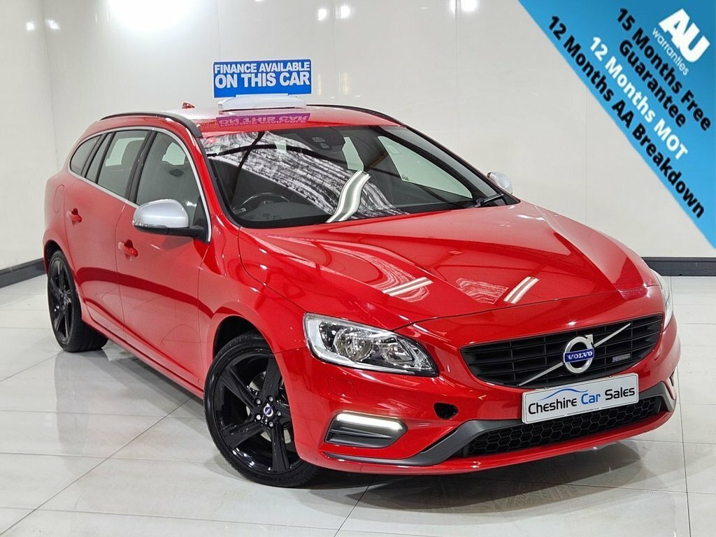 Volvo V60 1.6L R-design Red