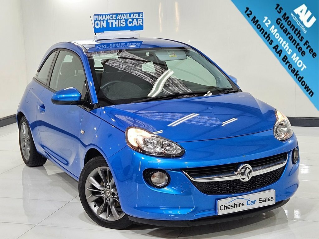 Vauxhall Adam 1.2L Unlimited Blue
