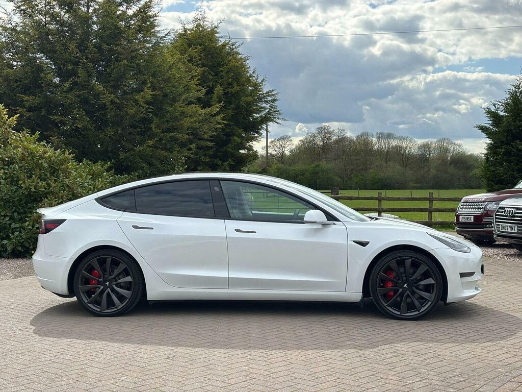 Tesla Model 3 Saloon Dual Motor Performance 4Wde Per BG20BVP White #3