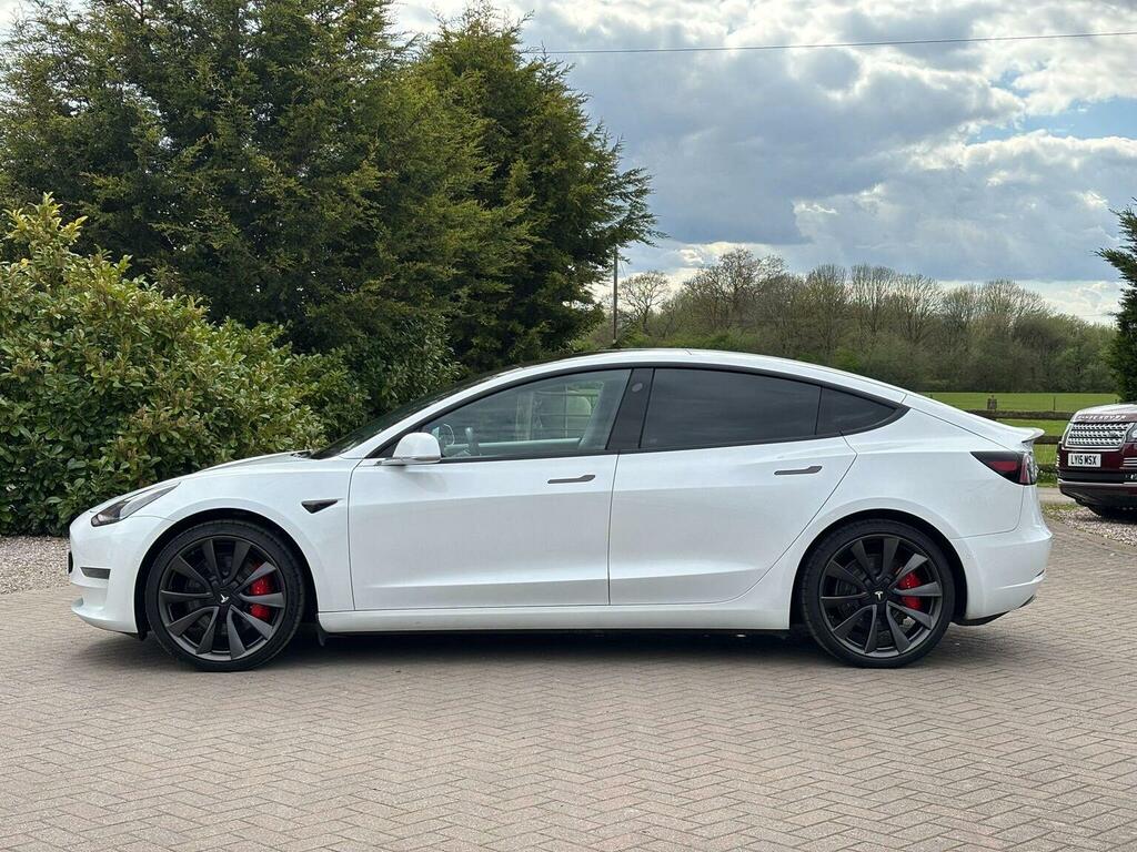 Tesla Model 3 Saloon Dual Motor Performance 4Wde Per BG20BVP White #4