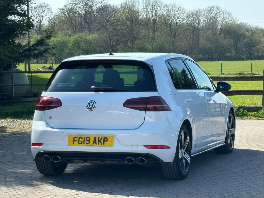 Volkswagen Golf Hatchback 2.0 Tsi R Dsg 4Motion Euro 6 Ss FG19AKP White #2