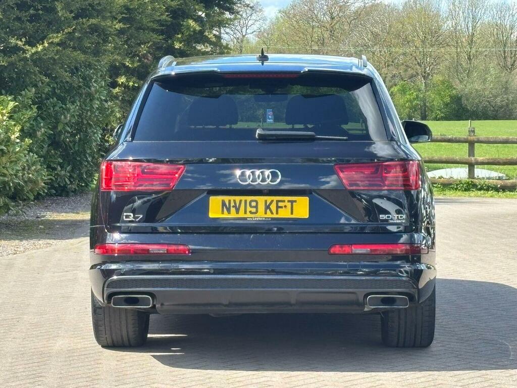Audi Q7 Suv 3.0 Tdi V6 50 S Line Tiptronic Quattro Euro 6 NV19KFT Black #6
