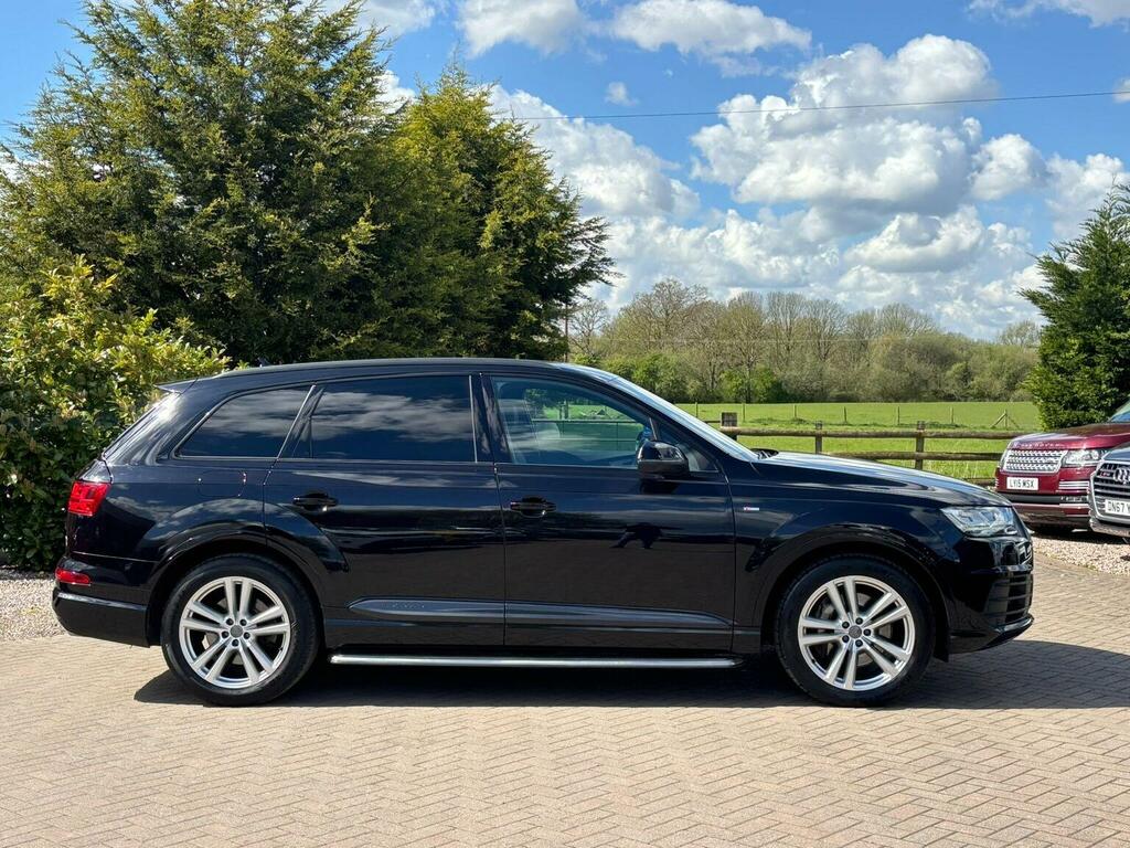 Audi Q7 Suv 3.0 Tdi V6 50 S Line Tiptronic Quattro Euro 6 NV19KFT Black #3