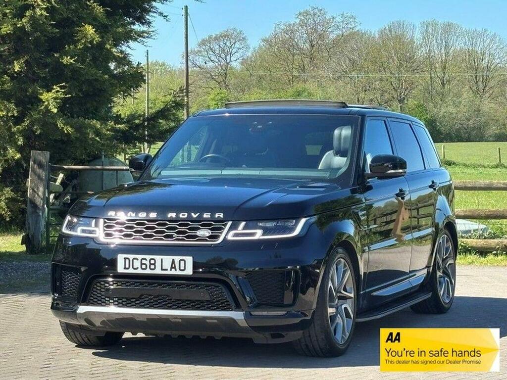 Land Rover Range Rover Sport Suv 3.0 Sd V6 Hse 4Wd Euro 6 Ss 2018 Black