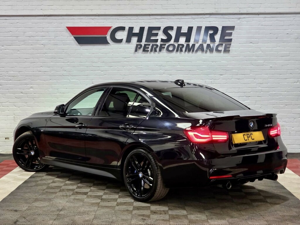 BMW 3 Series Saloon 3.0 340I M Sport Shadow Edition Saloon SB67UZP Black #6