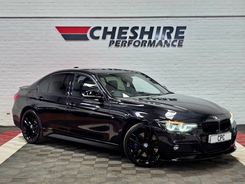 BMW 3 Series Saloon 3.0 340I M Sport Shadow Edition Saloon SB67UZP Black #2