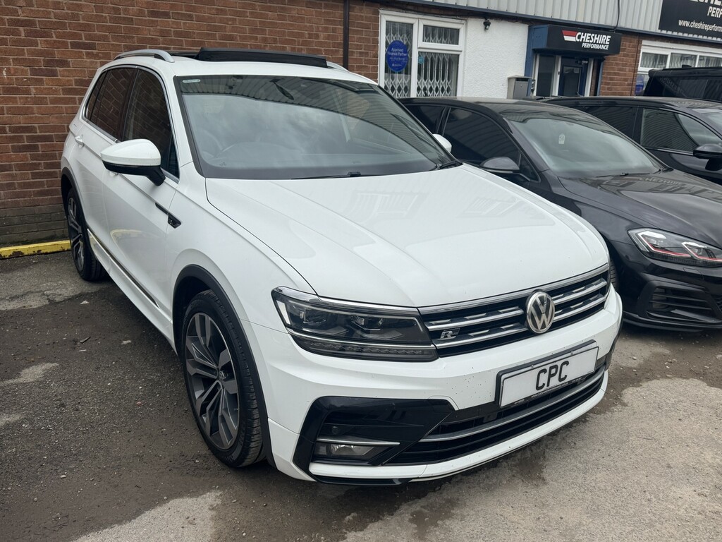 Volkswagen Tiguan Suv 2.0 Tdi R-line - 1 Ownerpanroof20swinte White