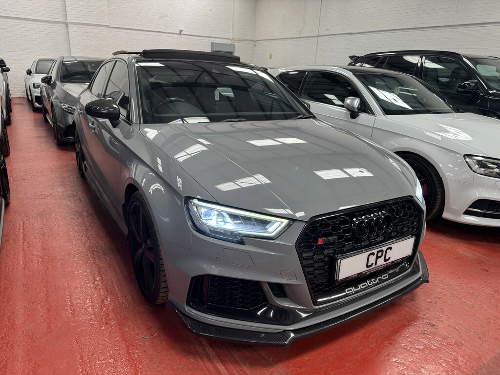 Audi RS3 Saloon 2.5 Tfsi - Panroofsport Pack19smatri Grey