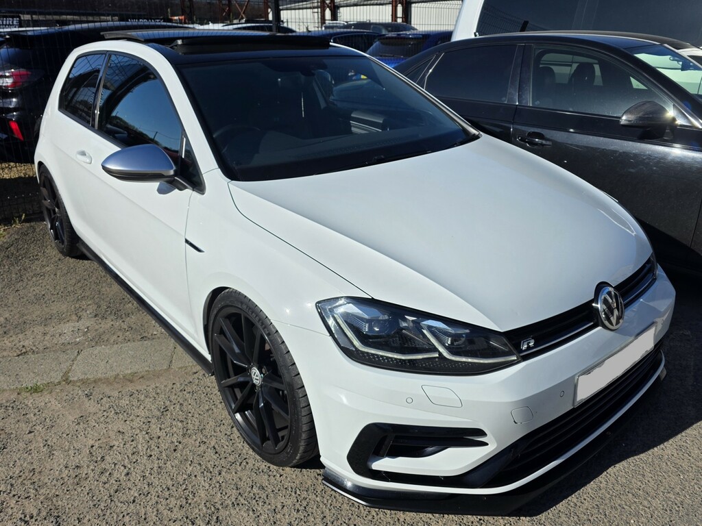 Volkswagen Golf Hatchback 2.0 Tsi R - Panroofleathervirtual White