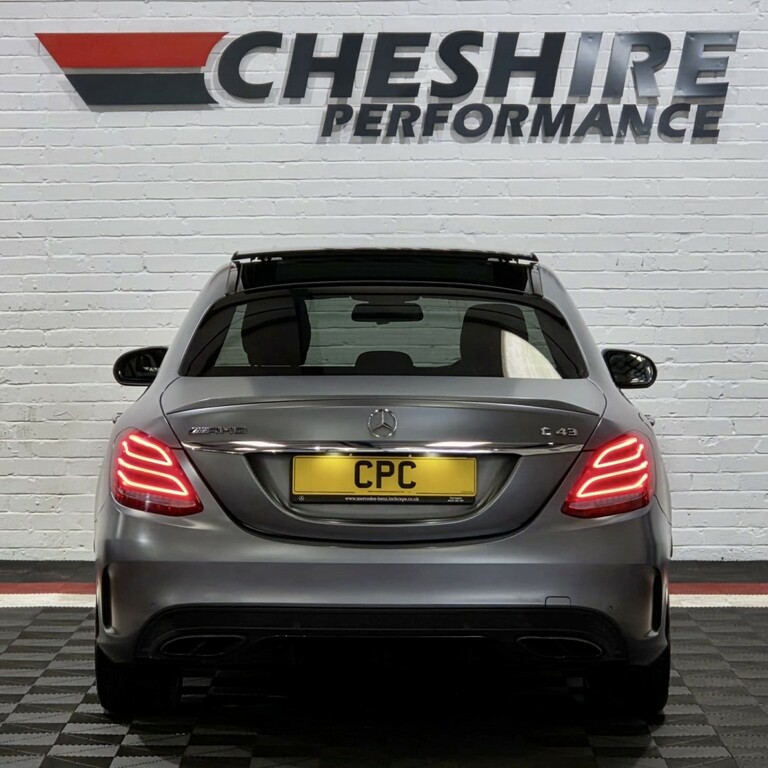 Mercedes-Benz C Class Saloon 3.0 C43 V6 Amg 4Dr- Panroof19samg Exhaust DF66ZXT Grey #4