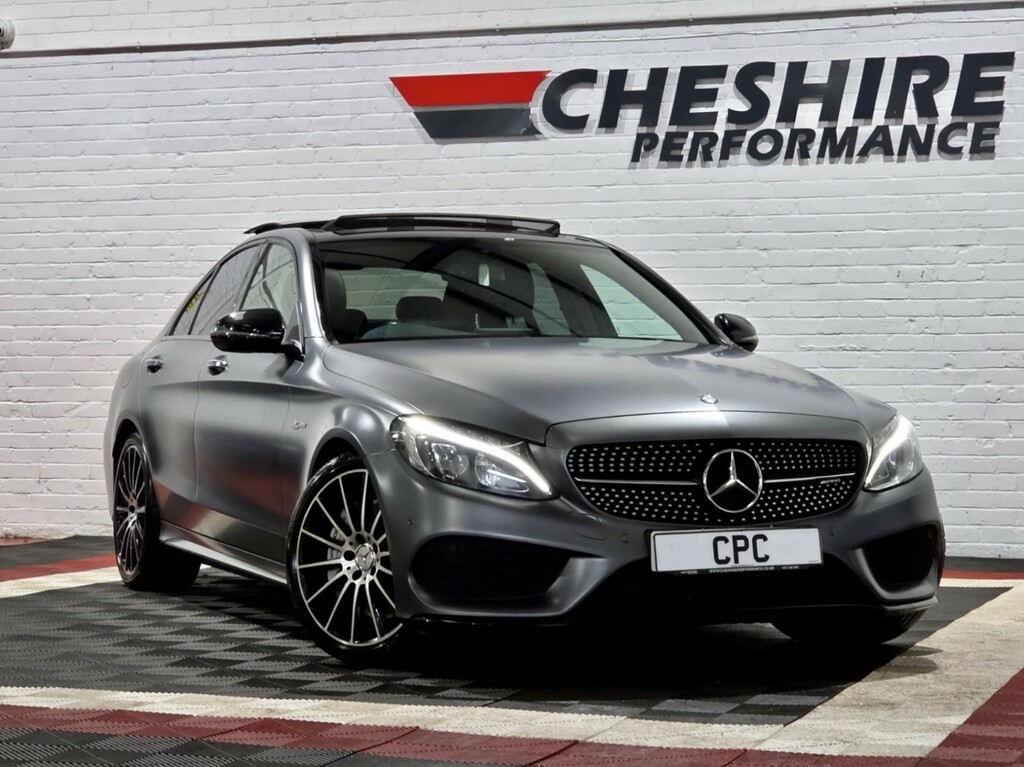 Mercedes-Benz C Class Saloon 3.0 C43 V6 Amg 4Dr- Panroof19samg Exhaust Grey