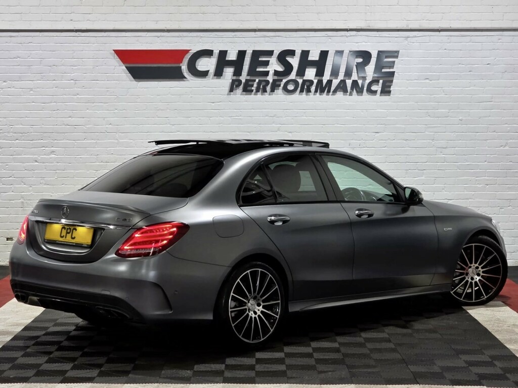 Mercedes-Benz C Class Saloon 3.0 C43 V6 Amg 4Dr- Panroof19samg Exhaust DF66ZXT Grey #3
