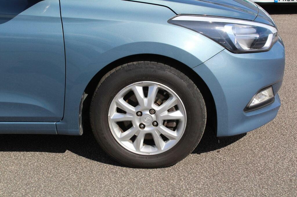 Hyundai I20 Hatchback 1.0 T-gdi Se Euro 6 Ss 201666 RJ66UYB Blue #4