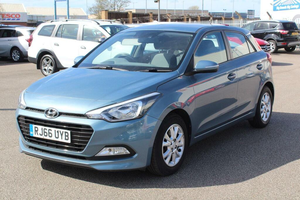 Hyundai I20 Hatchback 1.0 T-gdi Se Euro 6 Ss 201666 RJ66UYB Blue #6