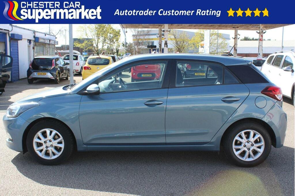 Hyundai I20 Hatchback 1.0 T-gdi Se Euro 6 Ss 201666 RJ66UYB Blue #2