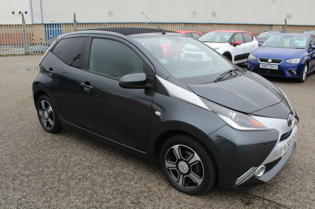 Toyota Aygo Hatchback 1.0 Vvt-i X-clusiv3 Funroof X-shift Euro YC66OOA Grey #6