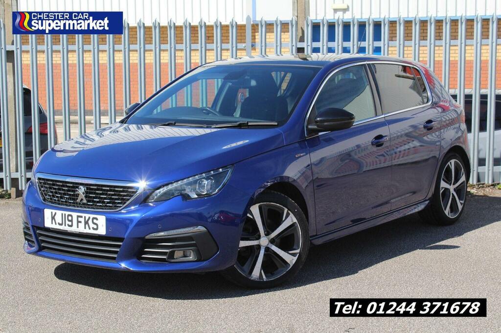Peugeot 308 Hatchback 1.2 Puretech Gpf Gt Line Euro 6 Ss Blue