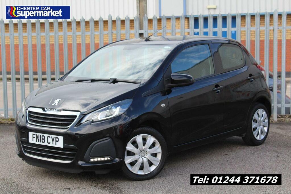Peugeot 108 Hatchback 1.0 Active 2 Tronic Euro 6 201818 Black