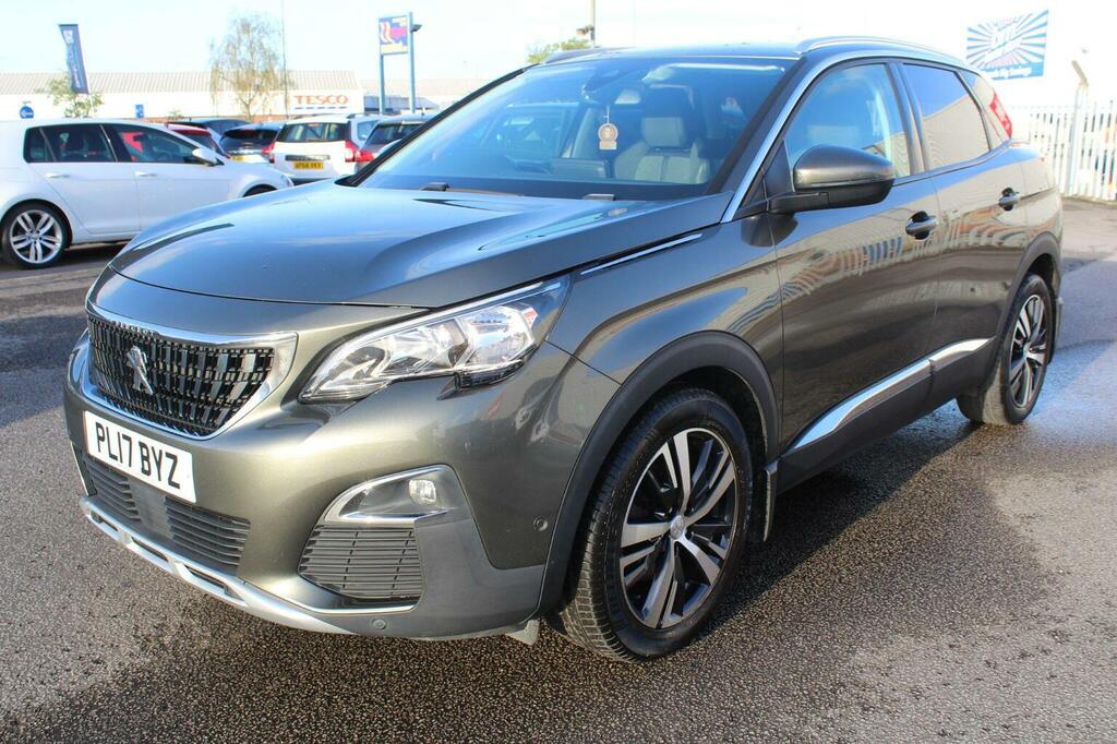 Peugeot 3008 Suv 1.6 Bluehdi Allure Eat Euro 6 Ss 2017 PL17BYZ Grey #5
