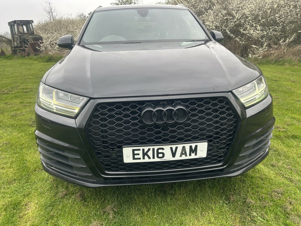 Audi Q7 3.0 Tdi V6 S Line EK16VAM Black #3