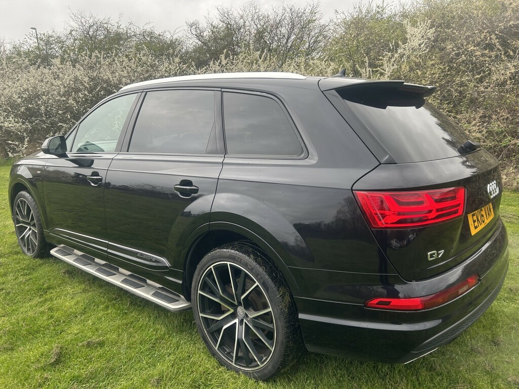 Audi Q7 3.0 Tdi V6 S Line EK16VAM Black #6