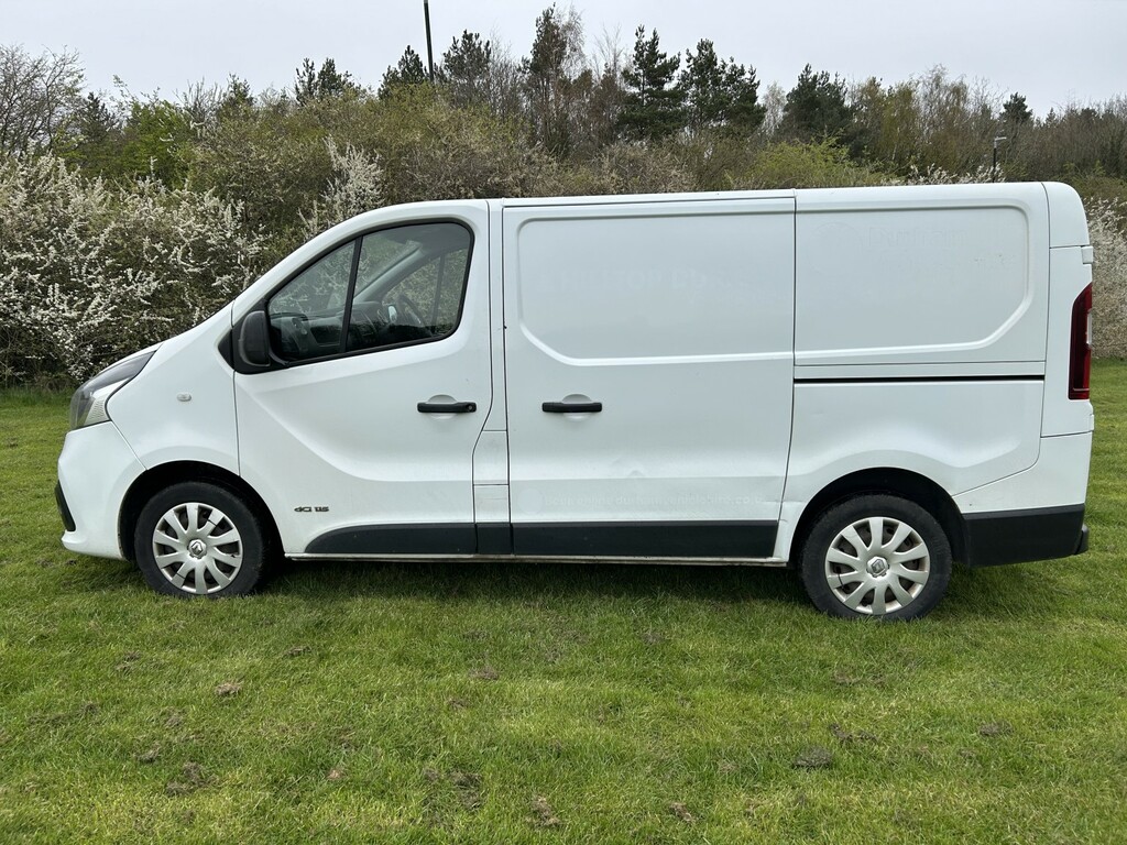 Renault Trafic 1.6 Sl27 Dci 115 Business HY66VRF White #4