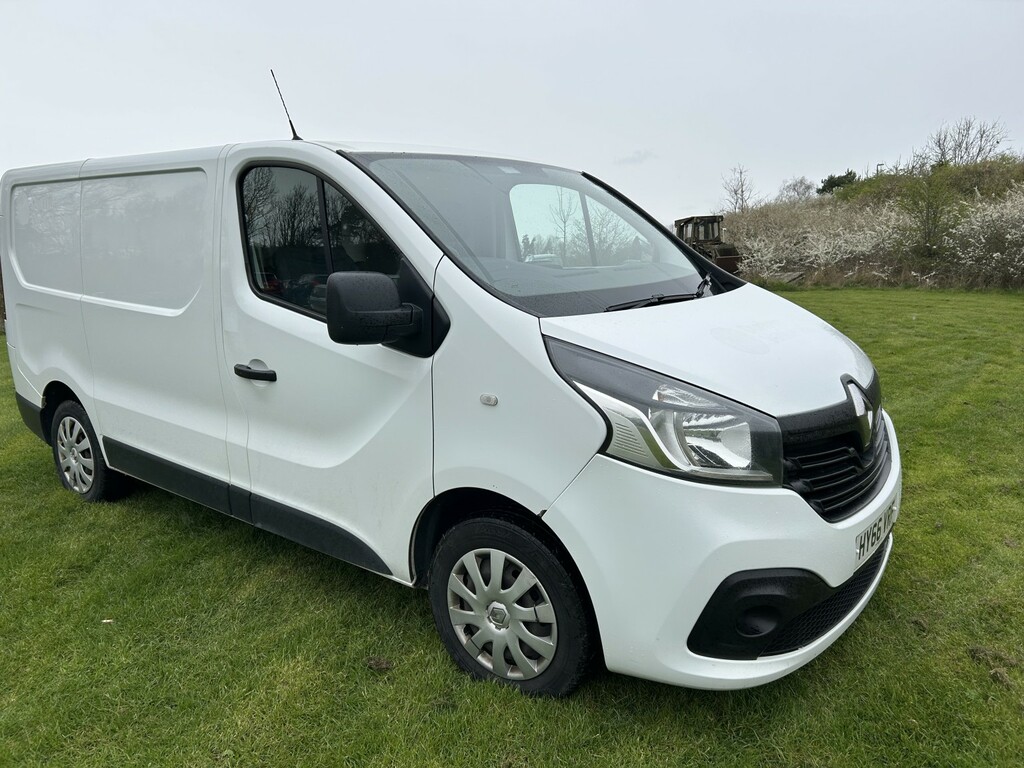 Renault Trafic 1.6 Sl27 Dci 115 Business HY66VRF White #2