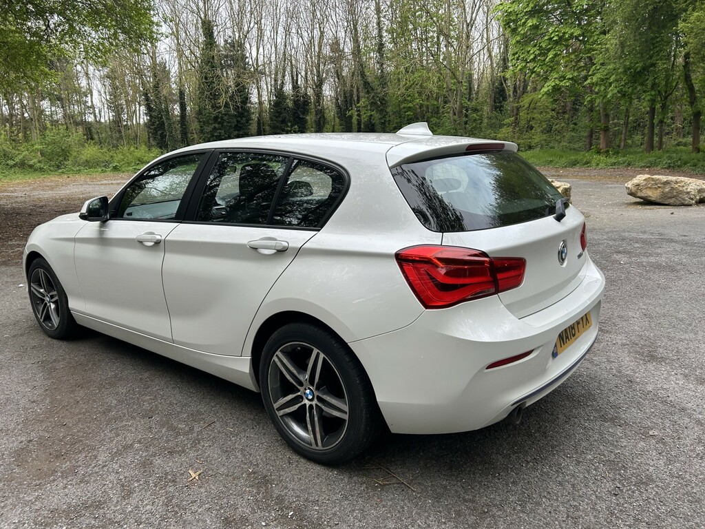 BMW 1 Series 1.5 116D Sport 5-Door NA18FYX White #6