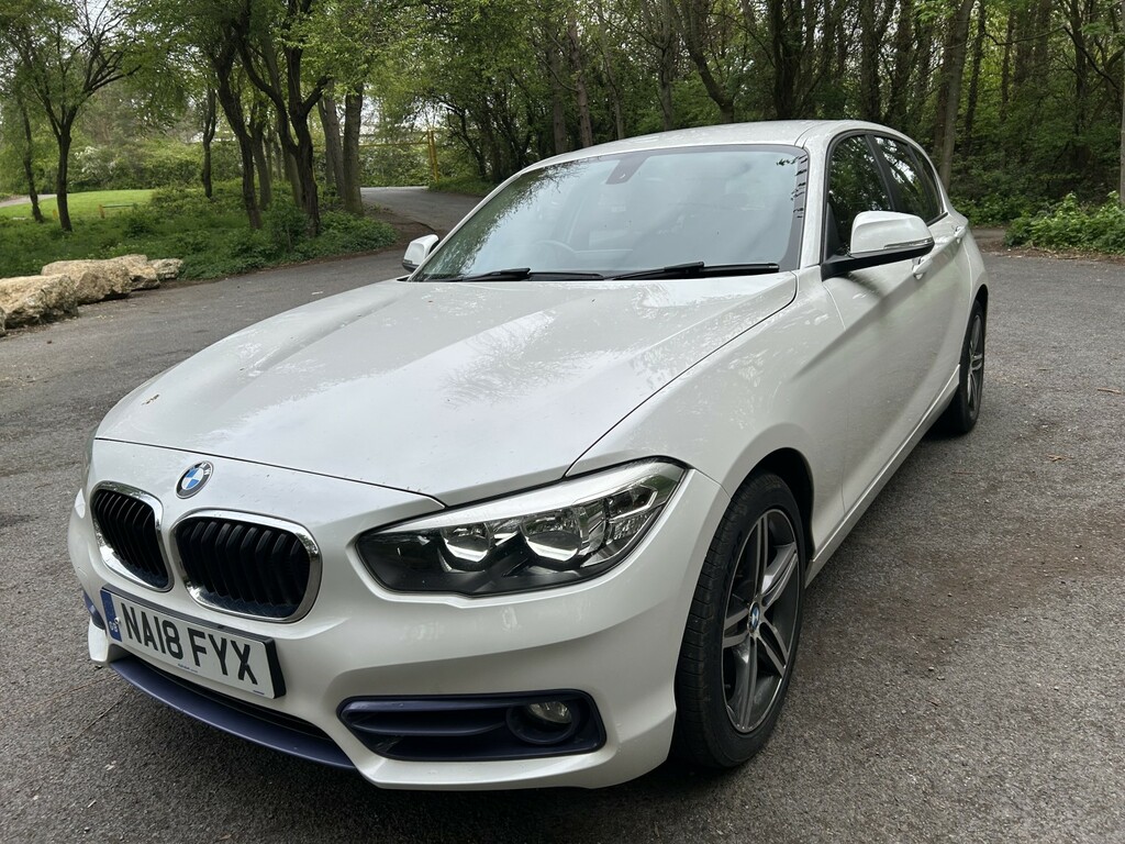 BMW 1 Series 1.5 116D Sport 5-Door NA18FYX White #4