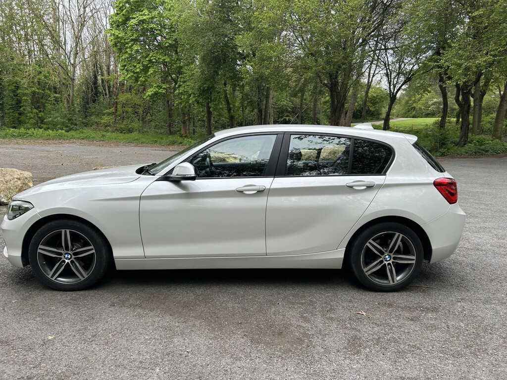 BMW 1 Series 1.5 116D Sport 5-Door NA18FYX White #5