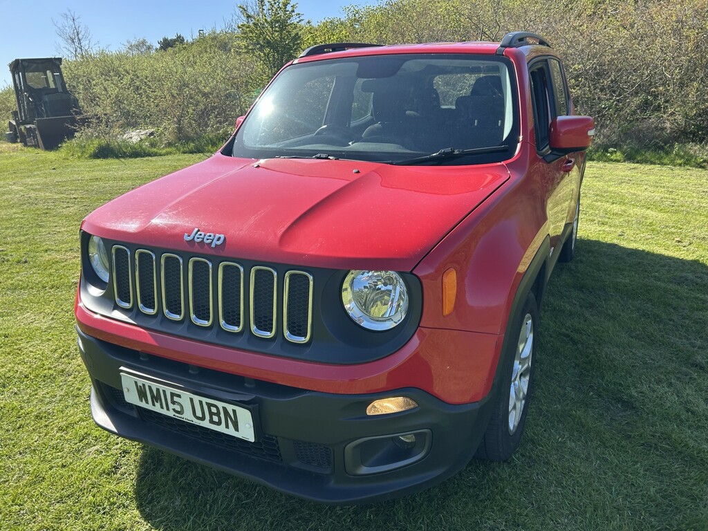 Jeep Renegade 1.6 Renegade 1.6 Multijet Ii 120Hp Longitude WM15UBN Red #4