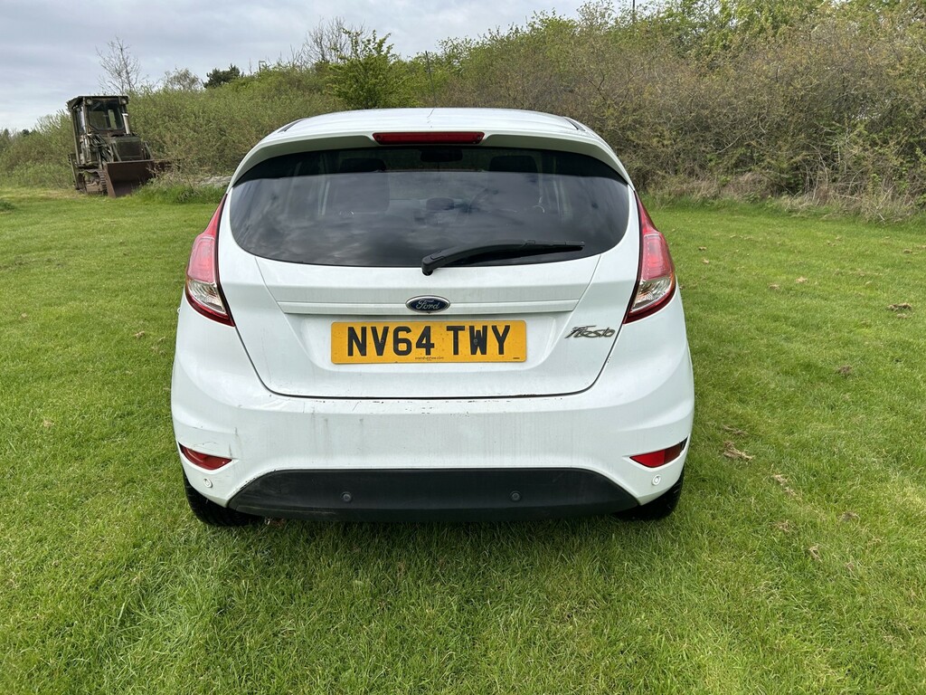Ford Fiesta 1.5 Tdci Zetec NV64TWY White #3