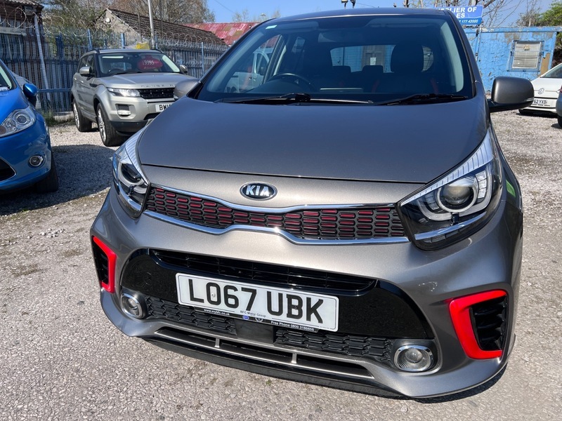 Kia Picanto 1.25 Gt-line Hatchback LO67UBK Silver #2