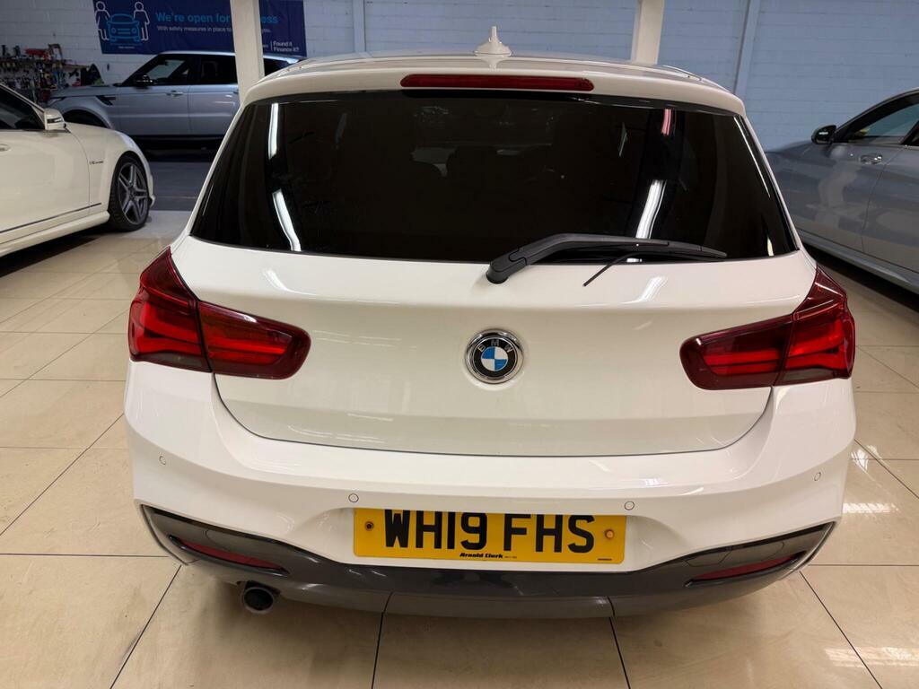 BMW 1 Series 1.5 116D M Sport Shadow Edition Euro 6 S S WH19FHS White #5