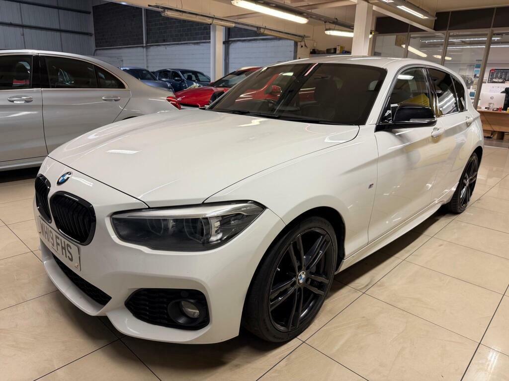 BMW 1 Series 1.5 116D M Sport Shadow Edition Euro 6 S S WH19FHS White #3