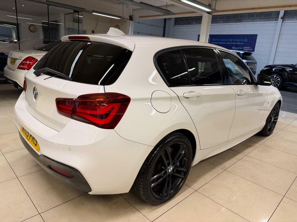 BMW 1 Series 1.5 116D M Sport Shadow Edition Euro 6 S S WH19FHS White #6