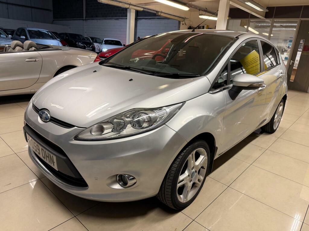 Ford Fiesta 1.6 Tdci Titanium V059OHN Silver #3