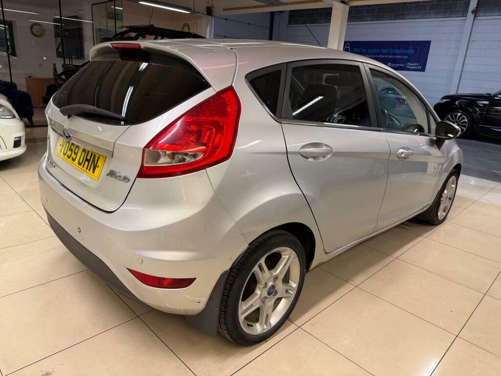 Ford Fiesta 1.6 Tdci Titanium V059OHN Silver #5