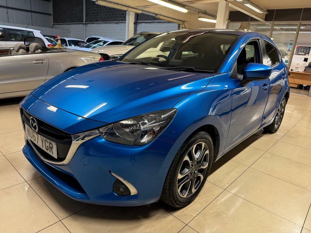 Mazda 2 1.5 Skyactiv-g Tech Edition Euro 6 S S NU67YGR Blue #3