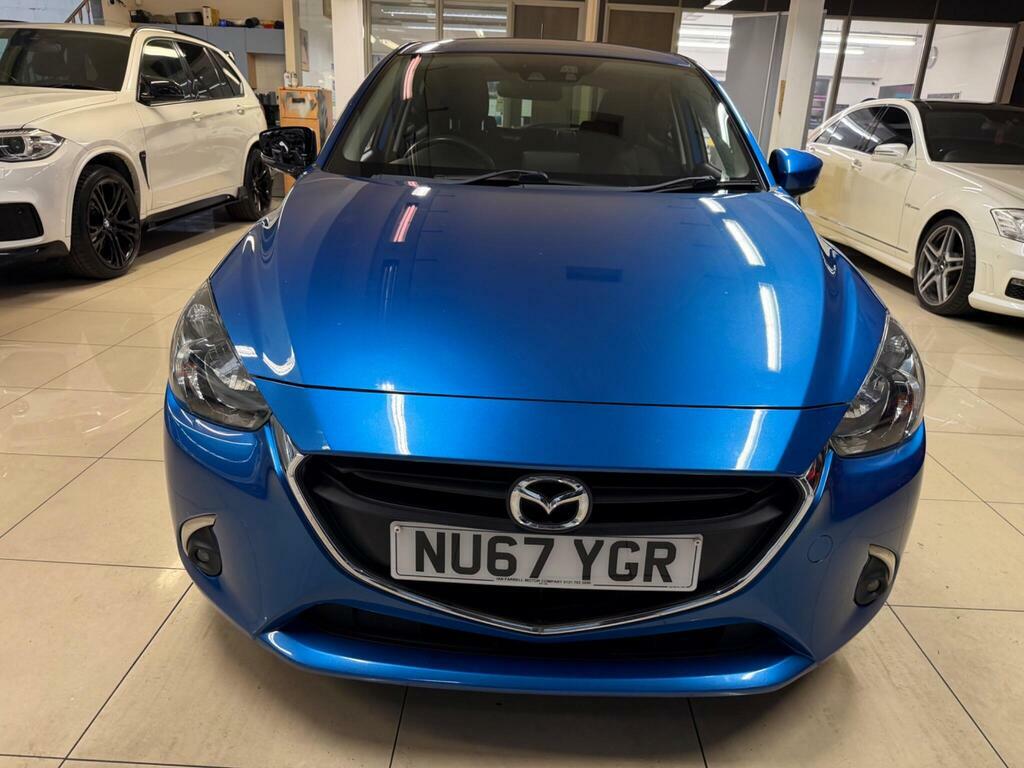 Mazda 2 1.5 Skyactiv-g Tech Edition Euro 6 S S NU67YGR Blue #2