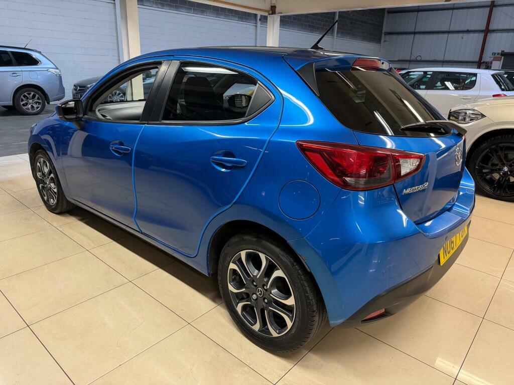 Mazda 2 1.5 Skyactiv-g Tech Edition Euro 6 S S NU67YGR Blue #4