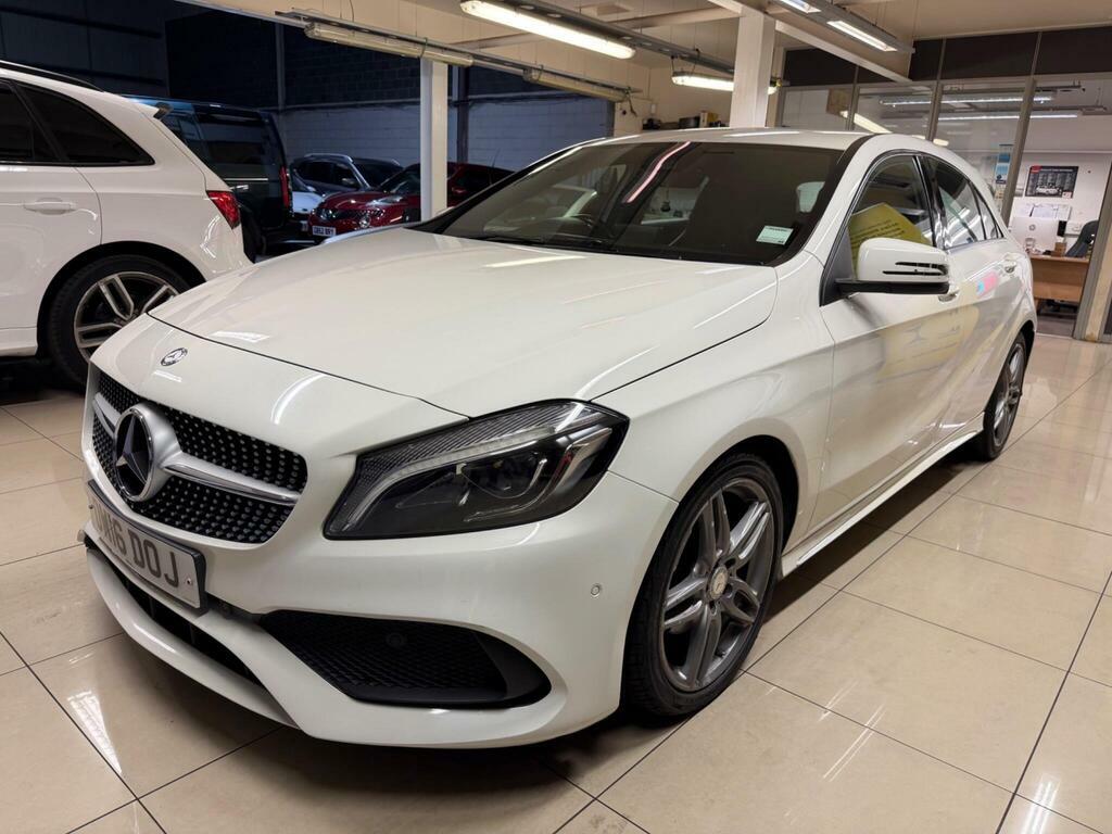 Mercedes-Benz A Class 2.1 A200d Amg Line Premium Euro 6 S S OW16DOJ White #3
