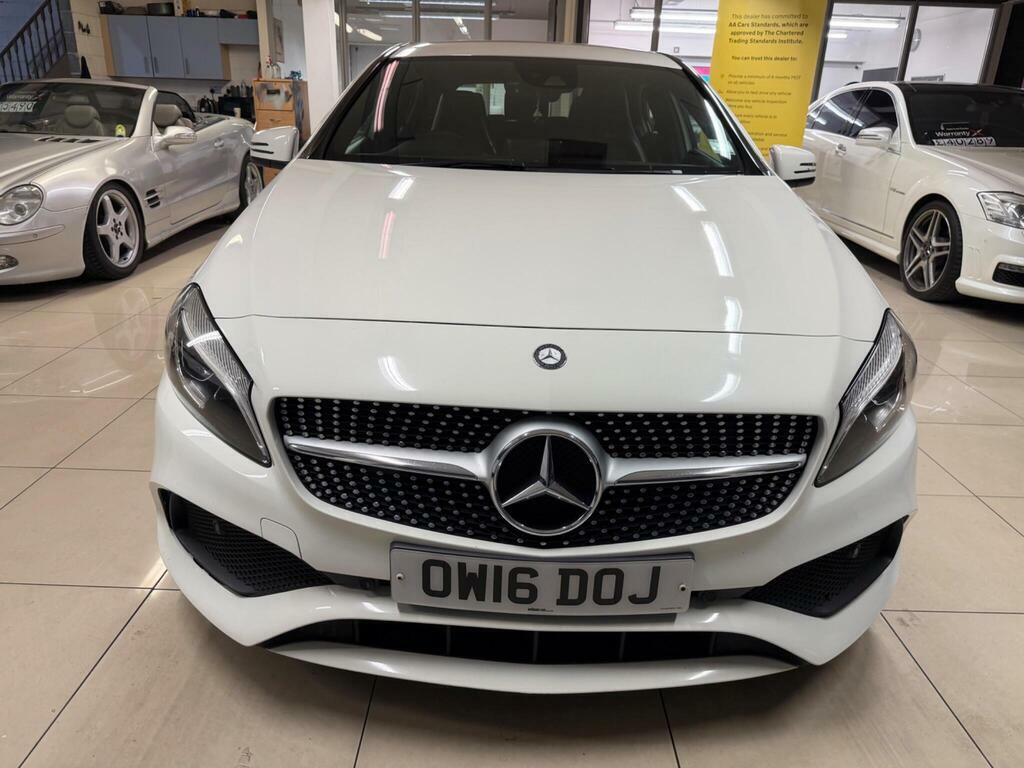Mercedes-Benz A Class 2.1 A200d Amg Line Premium Euro 6 S S OW16DOJ White #2