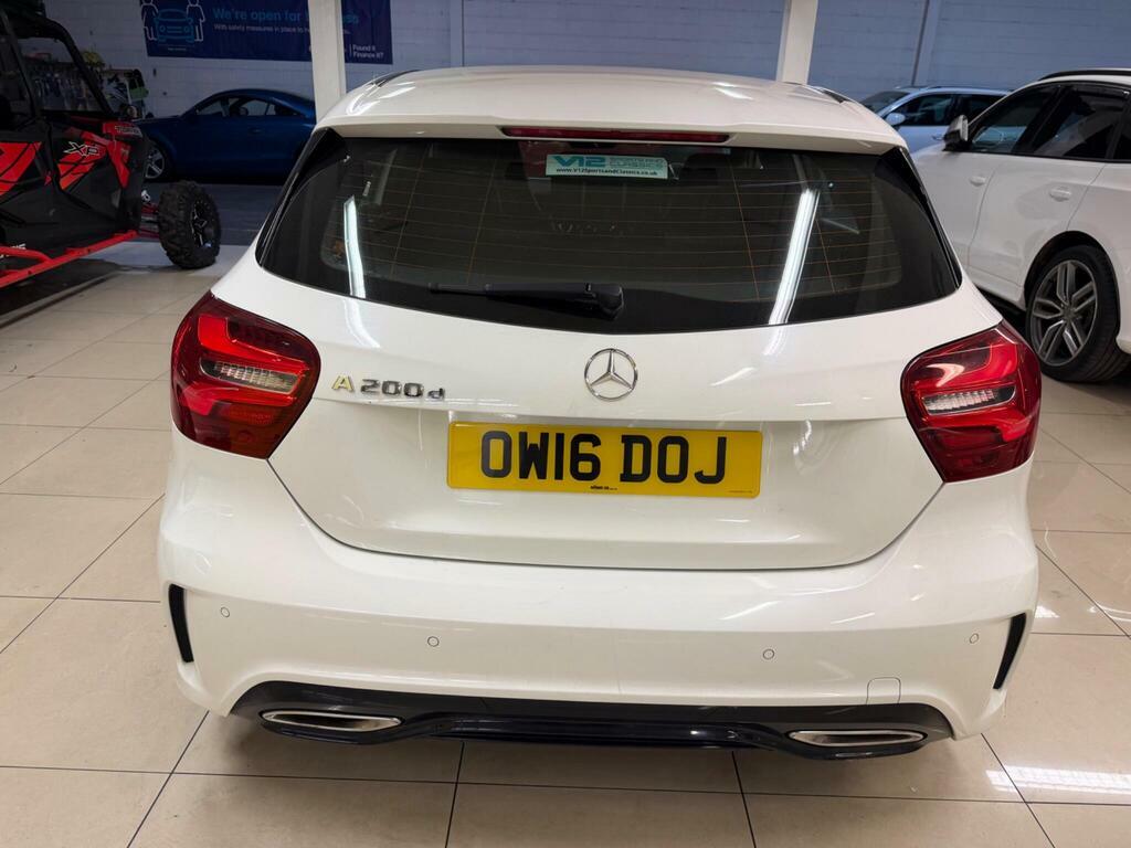 Mercedes-Benz A Class 2.1 A200d Amg Line Premium Euro 6 S S OW16DOJ White #5