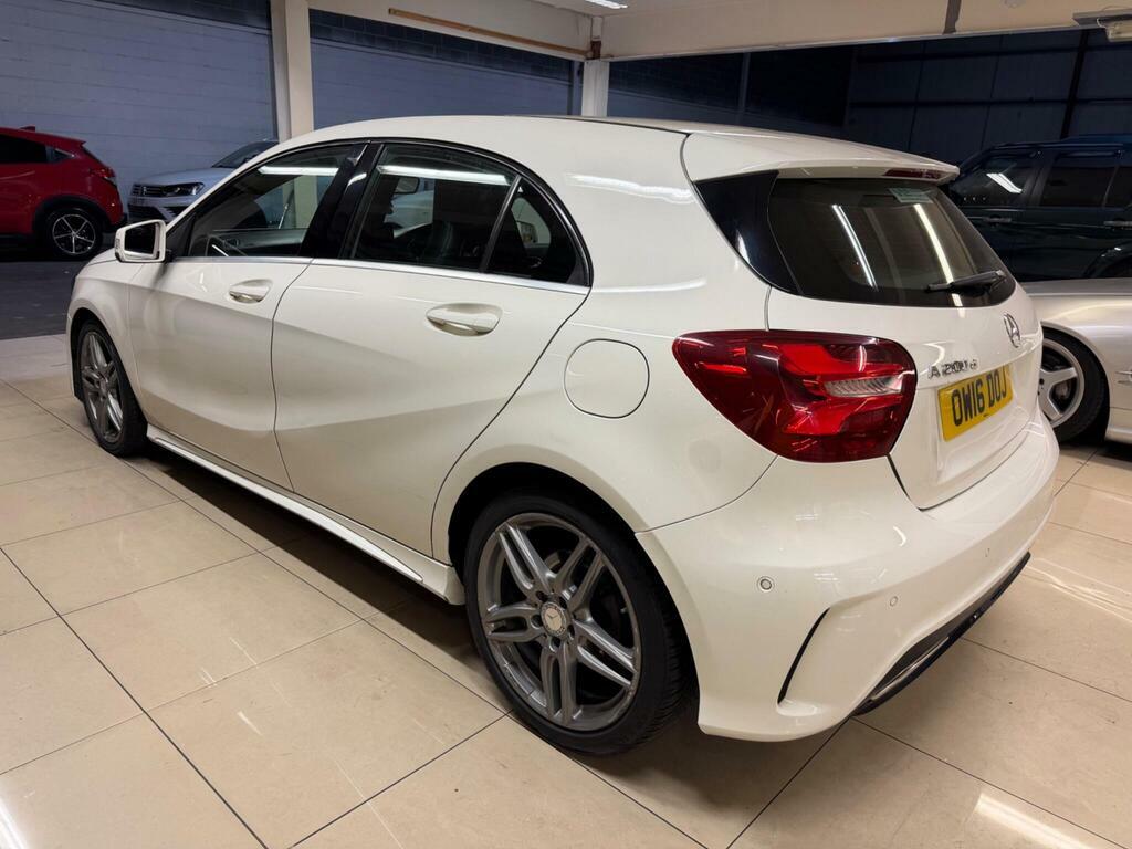 Mercedes-Benz A Class 2.1 A200d Amg Line Premium Euro 6 S S OW16DOJ White #4
