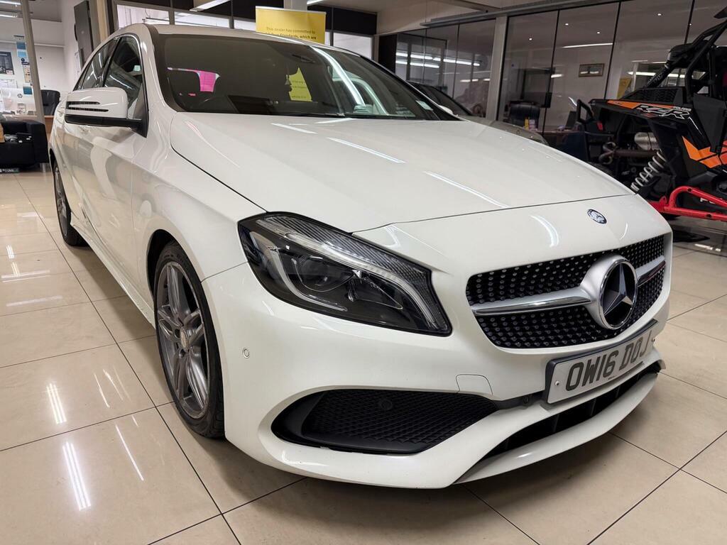 Mercedes-Benz A Class 2.1 A200d Amg Line Premium Euro 6 S S White
