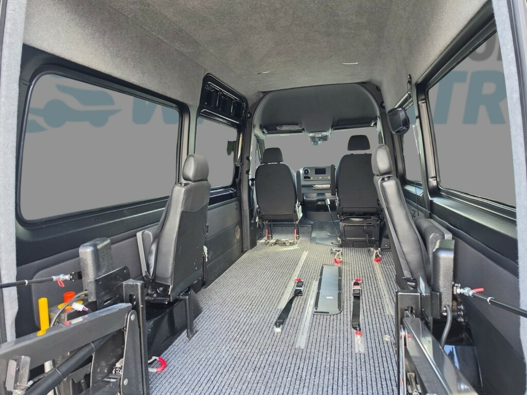 Mercedes-Benz Sprinter Wheelchair Accessible Vehicle Wav Wheelc Black #5