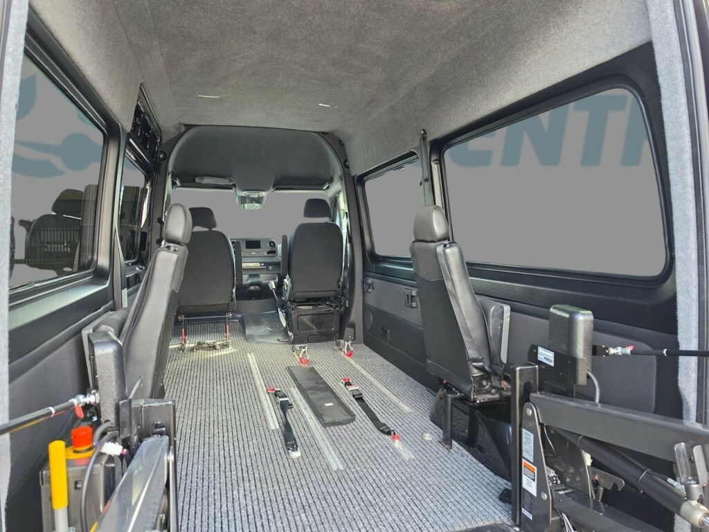 Mercedes-Benz Sprinter Wheelchair Accessible Vehicle Wav Wheelc Black #6